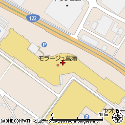 １０９シネマズ菖蒲周辺の地図