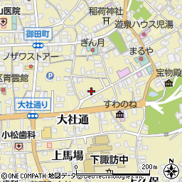 長野県諏訪郡下諏訪町3266周辺の地図