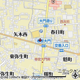 長野県諏訪郡下諏訪町18周辺の地図