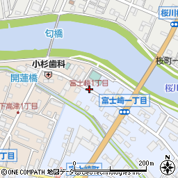 富士崎1丁目周辺の地図