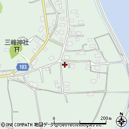 茨城県行方市山田674周辺の地図