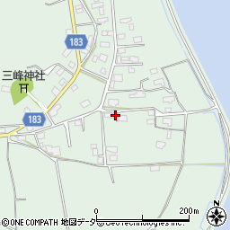 茨城県行方市山田675周辺の地図