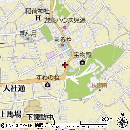 長野県諏訪郡下諏訪町3523周辺の地図
