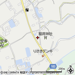 茨城県行方市手賀1441周辺の地図