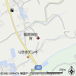 茨城県行方市手賀2193周辺の地図