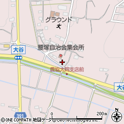 ＪＡ埼玉中央大岡支店周辺の地図
