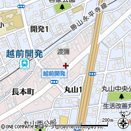 福井県福井市長本町1036周辺の地図