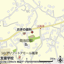 茨城県土浦市上高津899周辺の地図