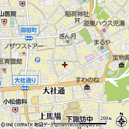 長野県諏訪郡下諏訪町3261周辺の地図