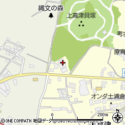 茨城県土浦市上高津1750-1周辺の地図