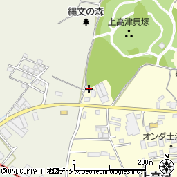 茨城県土浦市上高津1753周辺の地図