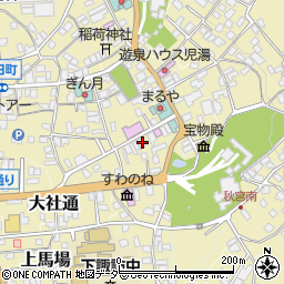 長野県諏訪郡下諏訪町3534周辺の地図