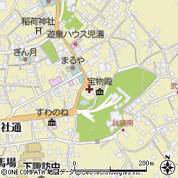 長野県諏訪郡下諏訪町3515周辺の地図
