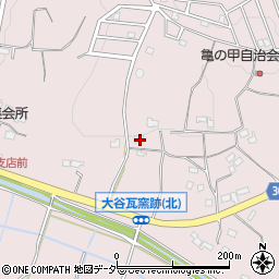 埼玉県東松山市大谷2831-1周辺の地図