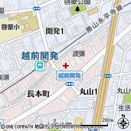福井県福井市長本町1007周辺の地図