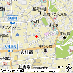 長野県諏訪郡下諏訪町3273-1周辺の地図