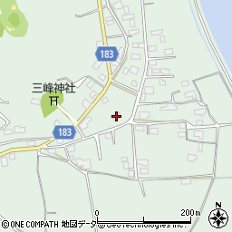 茨城県行方市山田1225周辺の地図