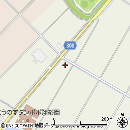 内田ケ谷鴻巣線周辺の地図