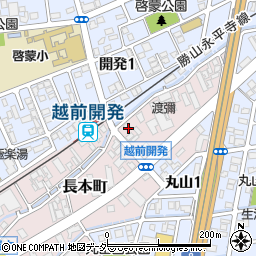 福井県福井市長本町1005周辺の地図