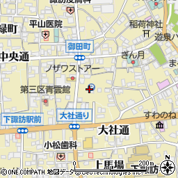 長野県諏訪郡下諏訪町3197周辺の地図