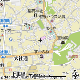 長野県諏訪郡下諏訪町3287周辺の地図
