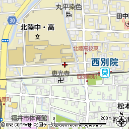 吉岡駐車場周辺の地図