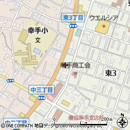 カレーハウスＣｏＣｏ壱番屋幸手東店周辺の地図