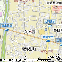 長野県諏訪郡下諏訪町27周辺の地図