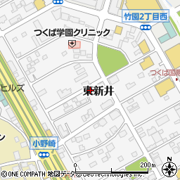 ウエルシア薬局　学園中央店周辺の地図