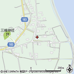 茨城県行方市山田693周辺の地図