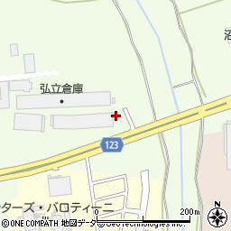 茨城県つくば市上河原崎33周辺の地図