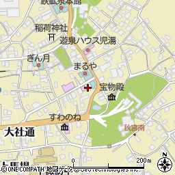 長野県諏訪郡下諏訪町3528周辺の地図