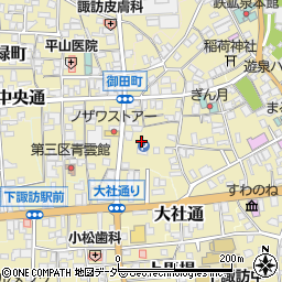長野県諏訪郡下諏訪町3196周辺の地図