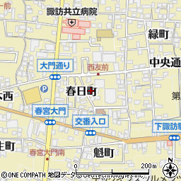 長野県諏訪郡下諏訪町243周辺の地図