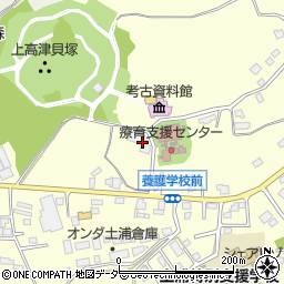 茨城県土浦市上高津1800周辺の地図