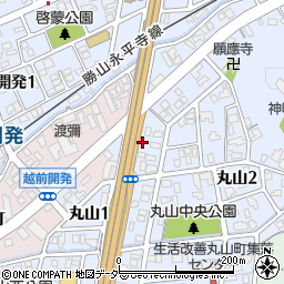 福井北信商会周辺の地図