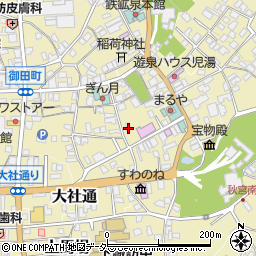 長野県諏訪郡下諏訪町3285周辺の地図