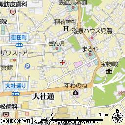 長野県諏訪郡下諏訪町3281周辺の地図