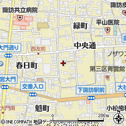 長野県諏訪郡下諏訪町270-6周辺の地図