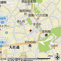 長野県諏訪郡下諏訪町3289周辺の地図