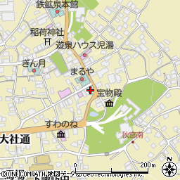 長野県諏訪郡下諏訪町3526周辺の地図