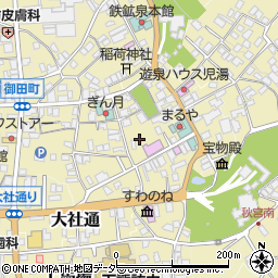 長野県諏訪郡下諏訪町3288周辺の地図