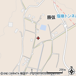 長野県塩尻市勝弦1575周辺の地図