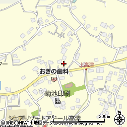 茨城県土浦市上高津1280周辺の地図