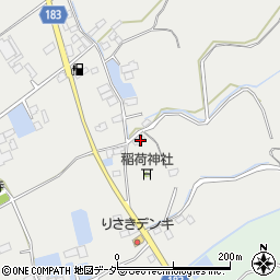 茨城県行方市手賀2201周辺の地図