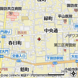 長野県諏訪郡下諏訪町270周辺の地図