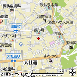 長野県諏訪郡下諏訪町3309周辺の地図