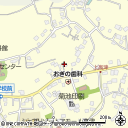 茨城県土浦市上高津1279周辺の地図