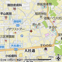 長野県諏訪郡下諏訪町3311周辺の地図