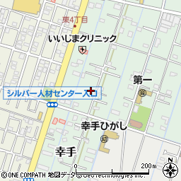 埼玉県幸手市幸手周辺の地図